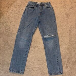 Cotton On Light Blue Long Straight Leg Jeans